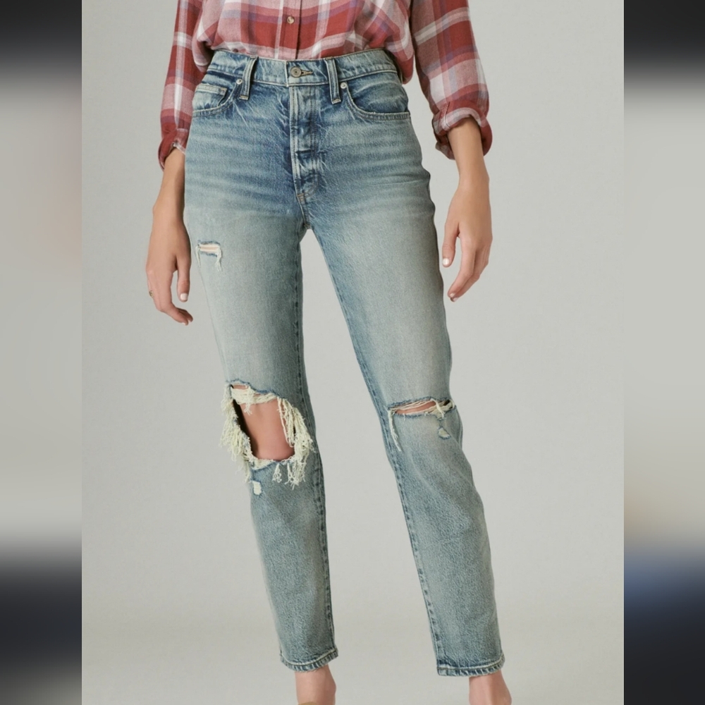 Lucky Brand High Rise Mom Jean